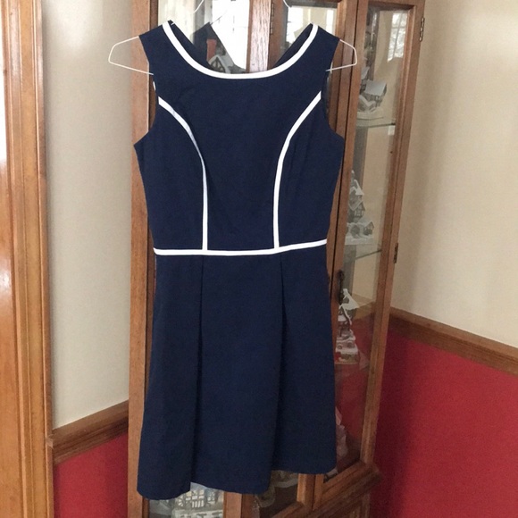 tommy hilfiger dress navy blue